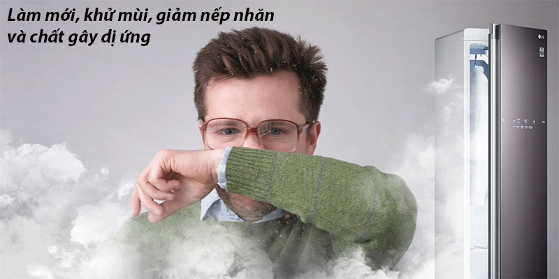 Tủ chăm sóc quần áo thông minh LG styler S3CW - Hàng chính hãng