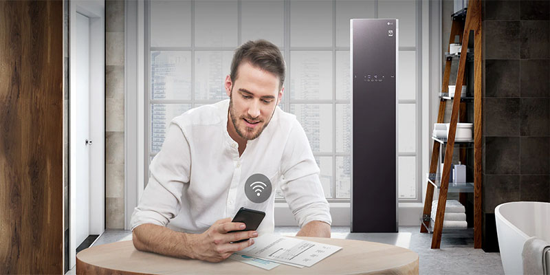 Tủ chăm sóc quần áo thông minh LG styler S3CW - Hàng chính hãng