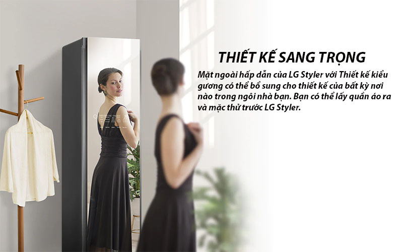 Tủ chăm sóc quần áo thông minh LG Styler S3MFC - Hàng chính hãng
