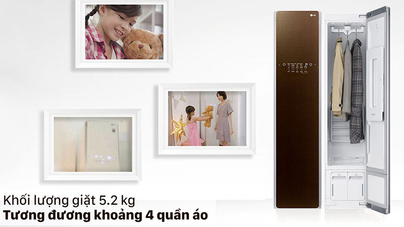 Tủ chăm sóc quần áo thông minh LG styler S3RF - Hàng chính hãng