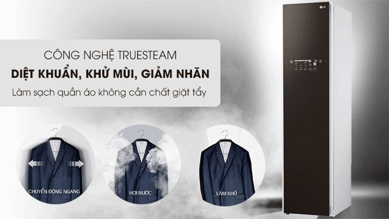 Tủ chăm sóc quần áo thông minh LG styler S3RF - Hàng chính hãng