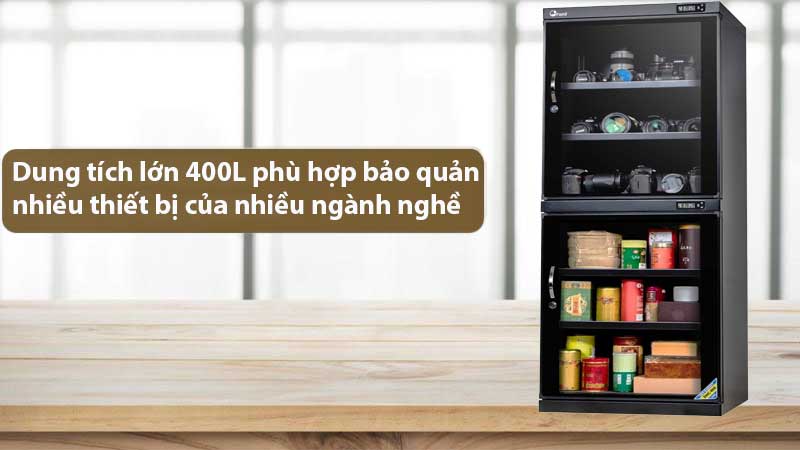 Tủ chống ẩm FujiE DHC400 - Hàng chính hãng
