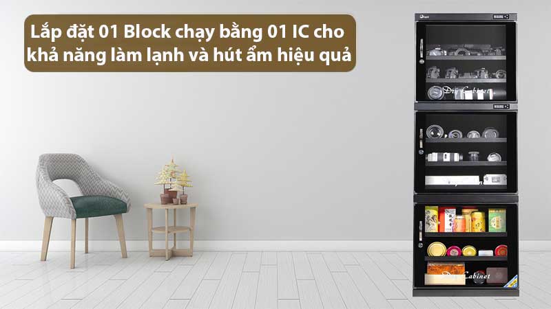 Tủ chống ẩm FujiE DHC500 - Hàng chính hãng
