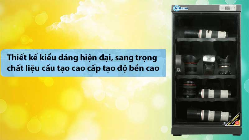Tủ chống ẩm Nikatei DCH100 - Hàng chính hãng