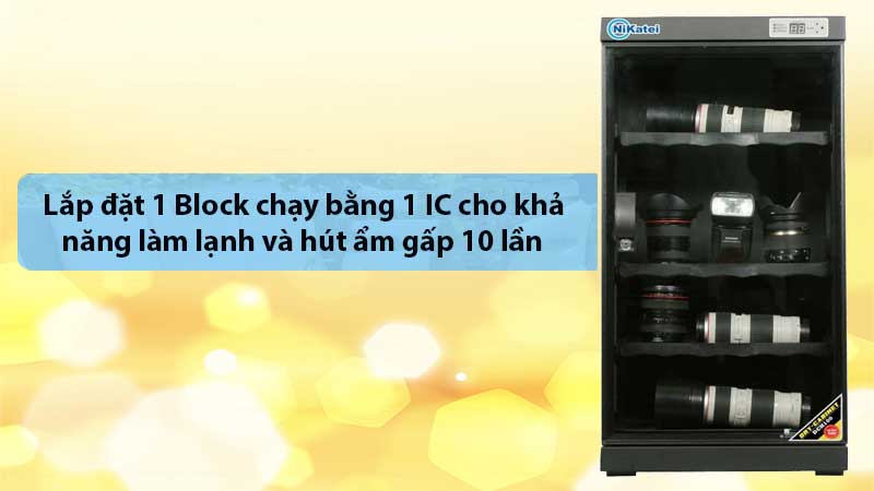Tủ chống ẩm Nikatei DCH100 - Hàng chính hãng