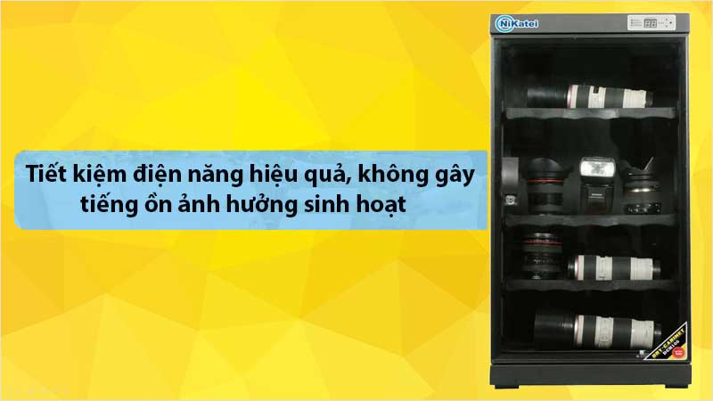 Tủ chống ẩm Nikatei DCH100 - Hàng chính hãng