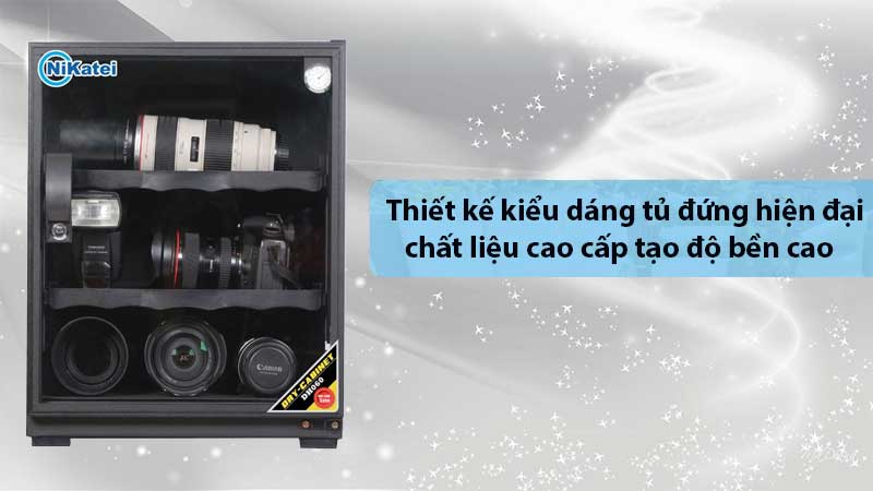 Thiết kế của Tủ chống ẩm Nikatei DH060