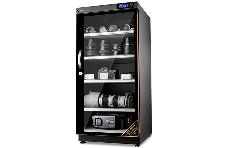 Tủ chống ẩm Nikatei NC-125S Gold - Hàng chính hãng