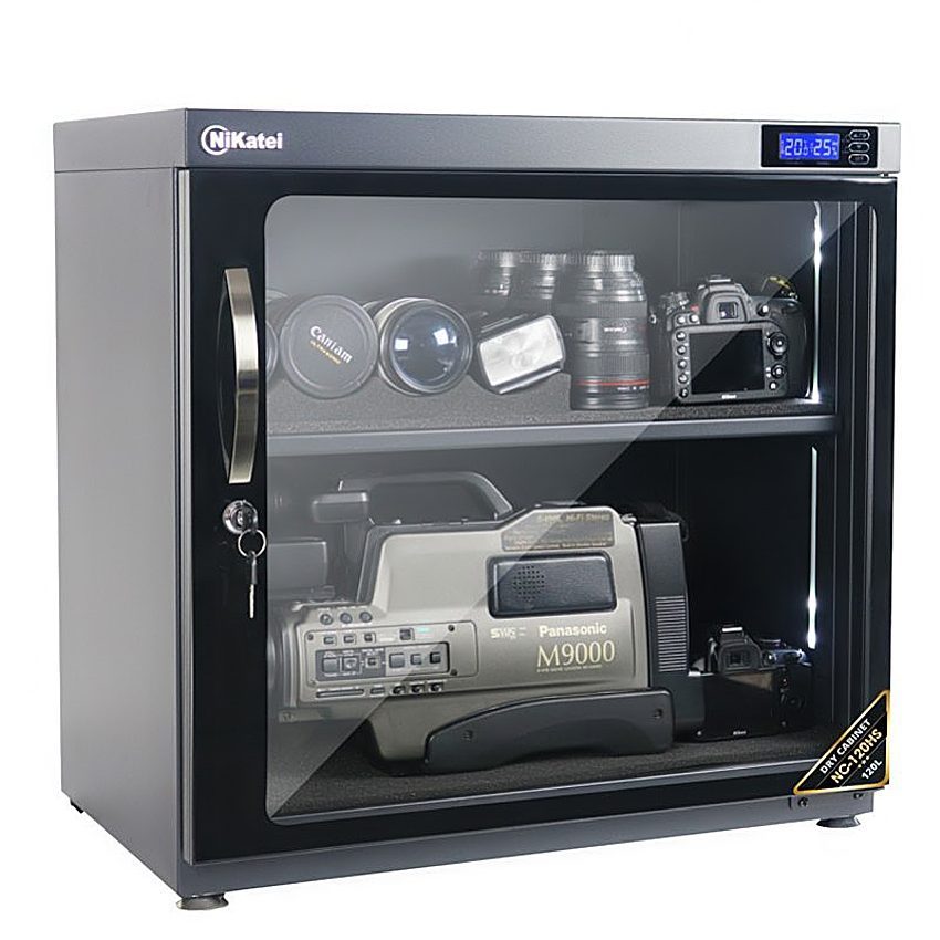 Tủ chống ẩm chuyên dụng Nikatei NC-120HS - Hàng chính hãng