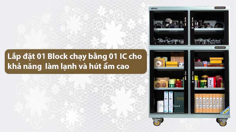 Tủ chống ẩm công nghiệp FujiE DHC1000 - Hàng chính hãng