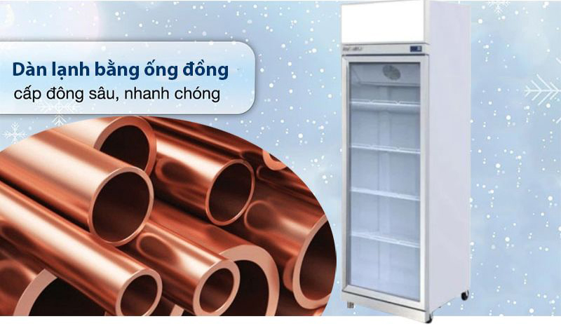 Tủ đông 1 cánh kính TurboGold TG-1DF-G - Hàng chính hãng