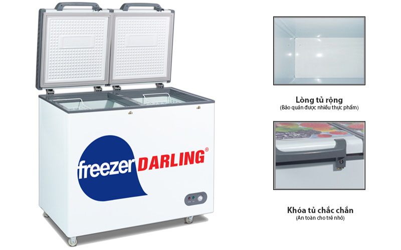 Tủ đông Darling DMF-2799AX-1 - Hàng chính hãng