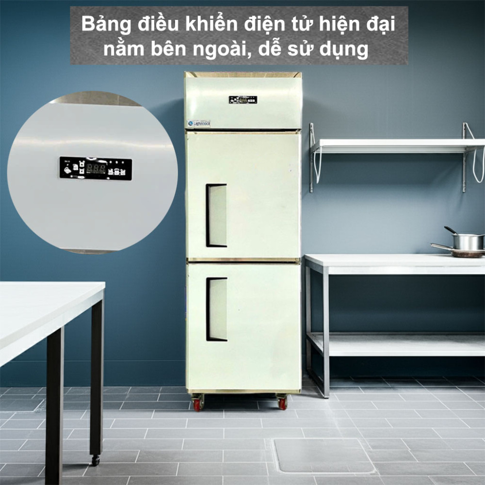 Tủ đông đứng công nghiệp Lightcool LC-328F 350L - Hàng chính hãng