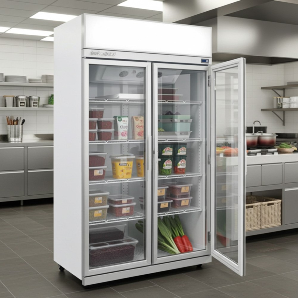 Tủ đông 2 cánh kính Turbo Gold TG-2DF-G - Hàng chính hãng