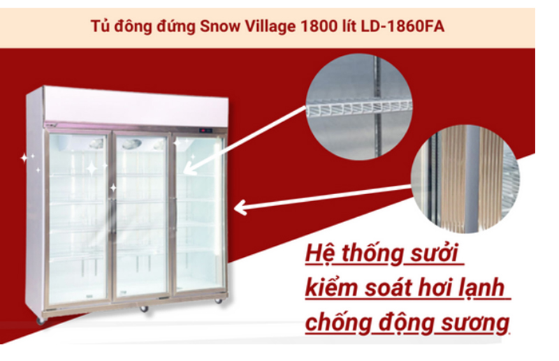 Hệ thống sấy chống đọng sương giúp cho mặt kính luôn sáng đẹp