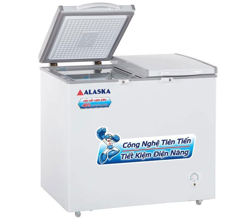 Tủ đông mát Alaska BCD-3567N - Hàng chính hãng