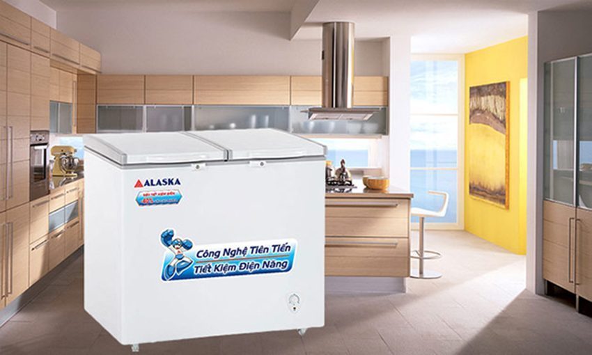 Tủ đông mát Alaska BCD-3567N - Hàng chính hãng