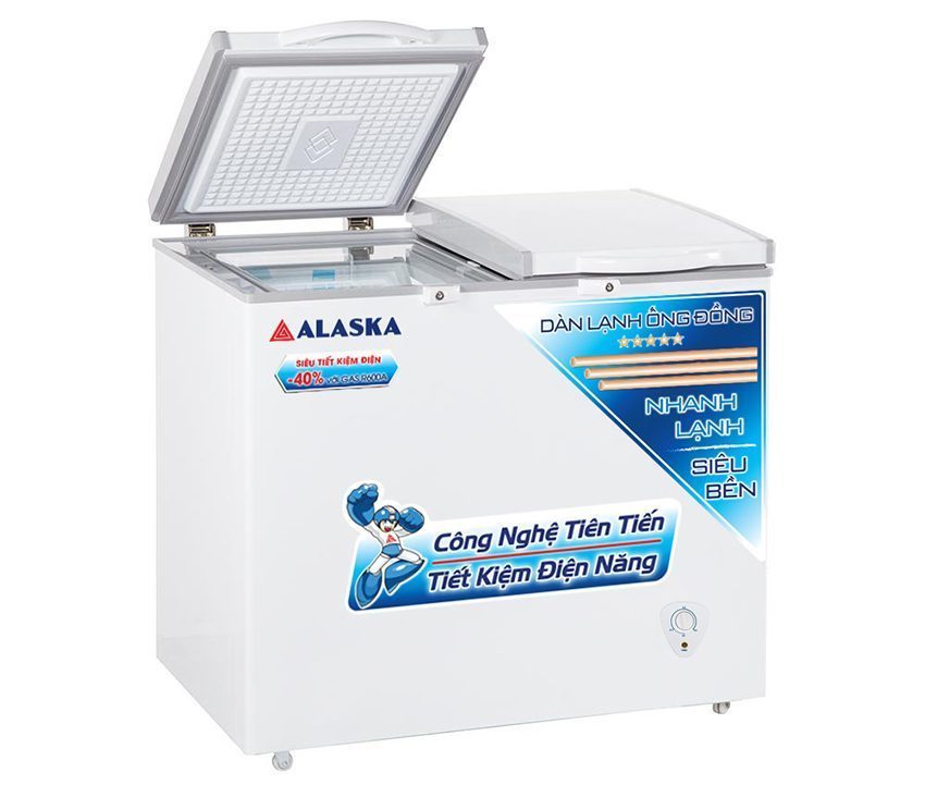Tủ đông mát Alaska BCD-4568C - Hàng chính hãng
