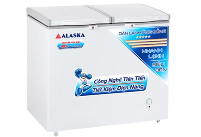Tủ đông mát Alaska BCD-4568C - Hàng chính hãng