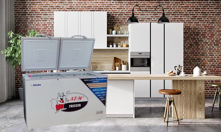 Tủ đông mát Alaska BCD-5068C - Hàng chính hãng