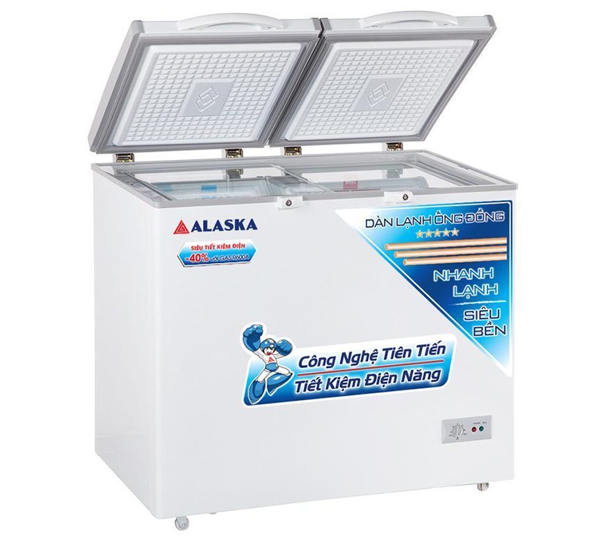 Tủ đông mát Alaska BCD-5568C - Hàng chính hãng