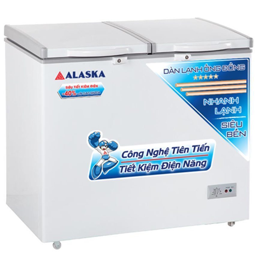 Tủ đông mát Alaska BCD-5568C - Hàng chính hãng