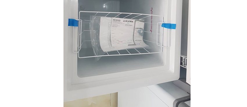 Ngăn đựng của tủ đông Alaska BD-150 