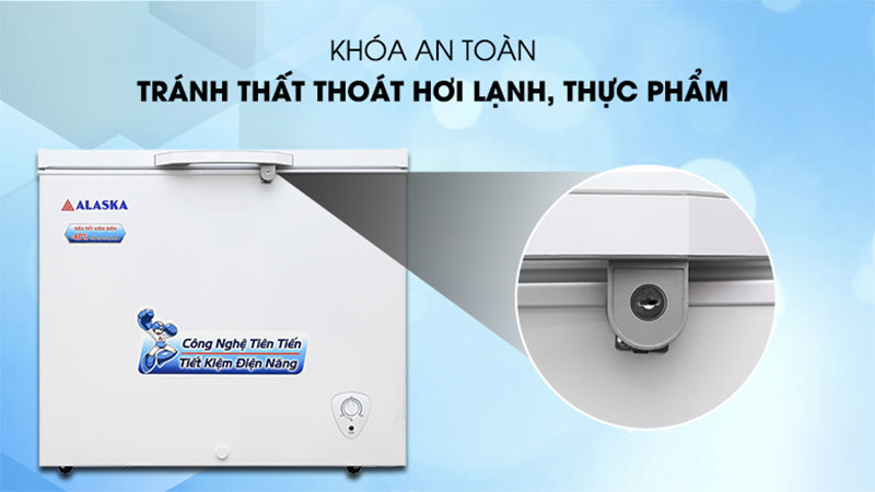 Tủ đông Alaska BD-300 - Hàng chính hãng