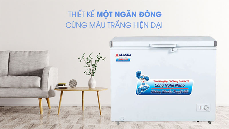 Tủ đông Alaska BD-400 - Hàng chính hãng