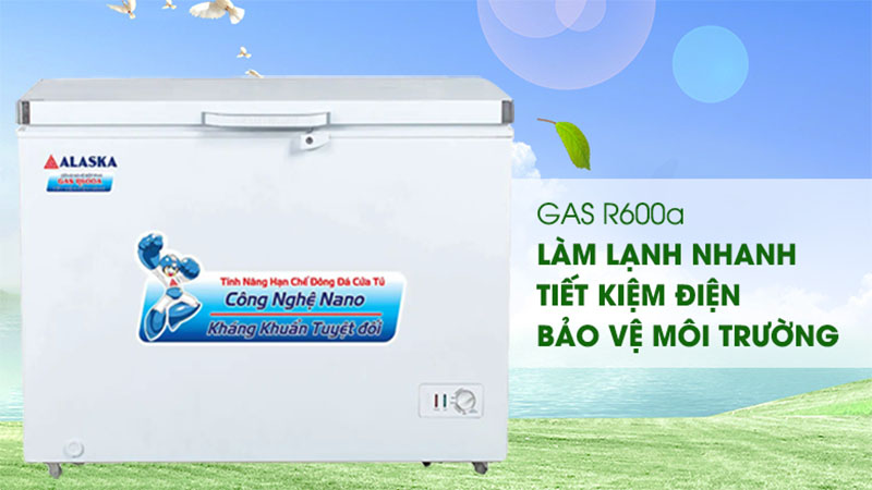 Tủ đông Alaska BD-400 - Hàng chính hãng