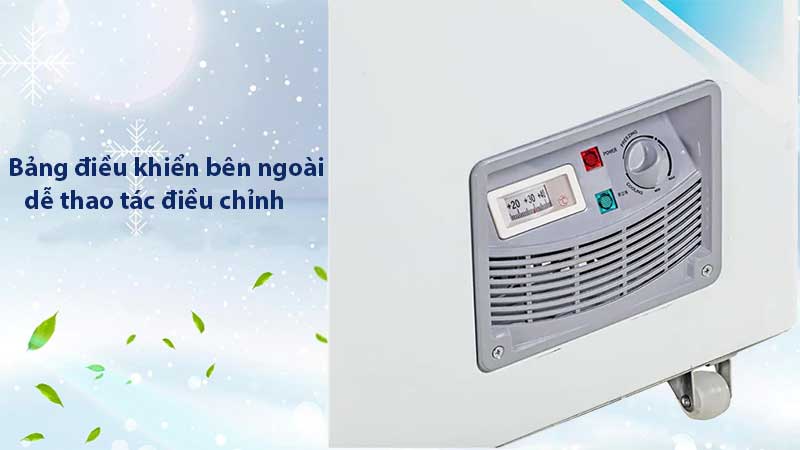 Bảng điều khiển của Tủ đông Alaska HB-1100C
