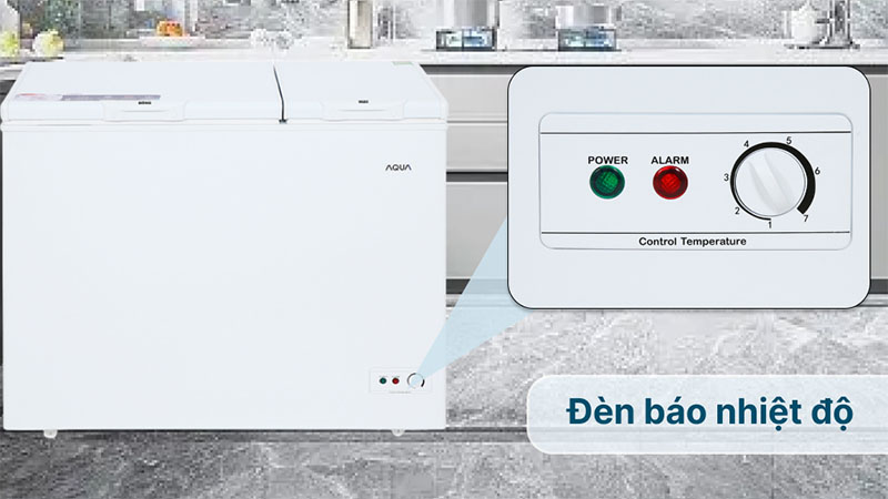 Tủ đông Aqua 211 lít AQF-C3102S - Hàng chính hãng