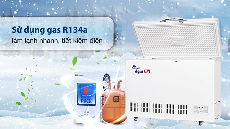 Tủ đông Aquafine 280 lít JW-280F - Hàng chính hãng