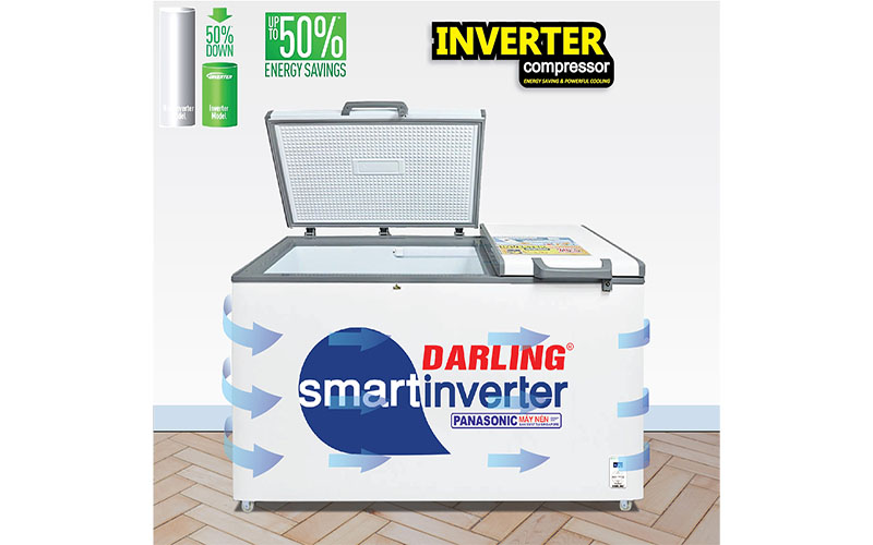 Tủ đông Darling Inverter 770 lít DMF-7779-ASI-1 - Hàng chính hãng
