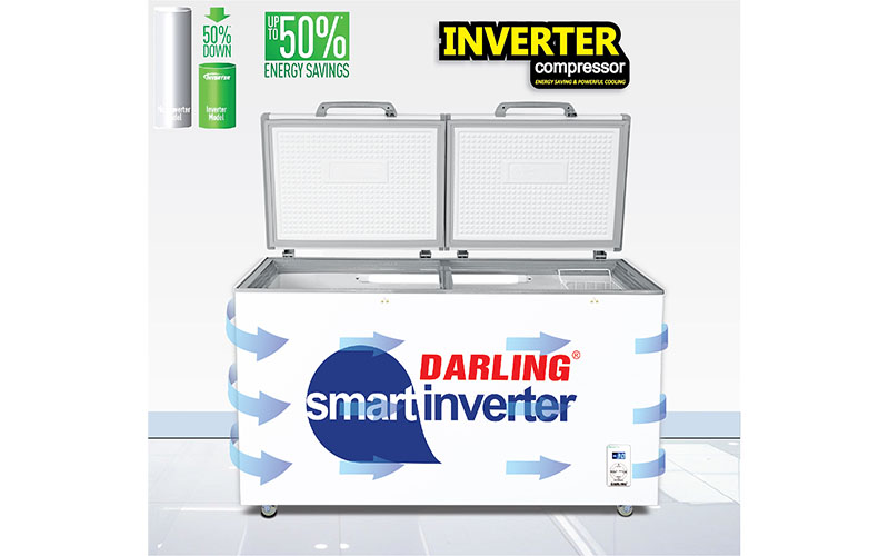 Tủ đông 1 ngăn Inverter Darling DMF-9779ASI - Hàng chính hãng