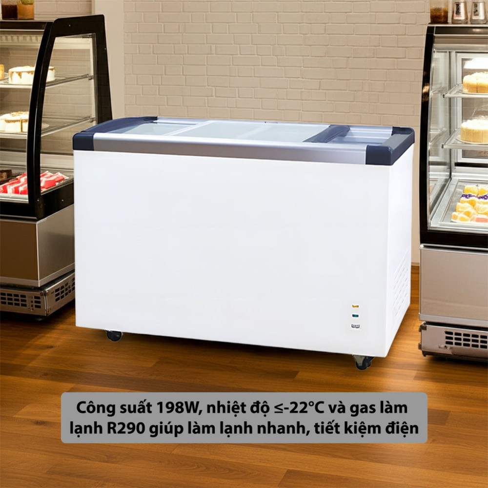 Tủ đông H&C CBSD-320P - Hàng chính hãng