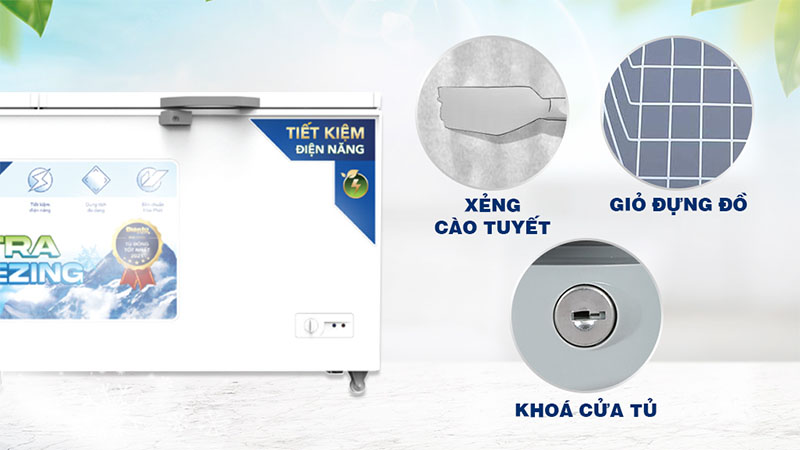 Tủ đông Hòa Phát 544 lít HPF-AD6544 - Hàng chính hãng