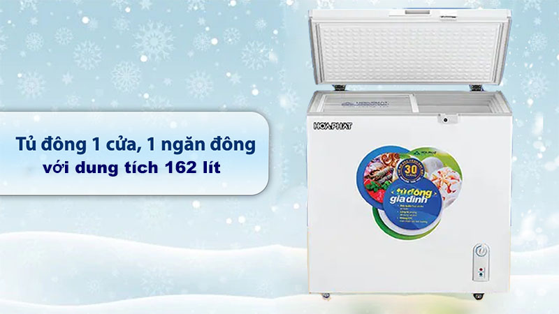 Tủ đông Hòa Phát HCF-336S1Đ1 - Hàng chính hãng