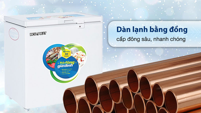 Tủ đông Hòa Phát HCF-336S1Đ1 - Hàng chính hãng
