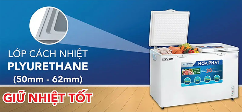 Tủ đông Hòa Phát HCF-506S2Đ2 - Hàng chính hãng
