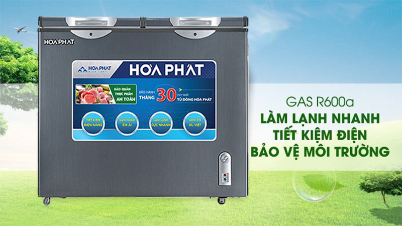 Tủ đông Hòa Phát HCF-506S2Đ2SH - Hàng chính hãng