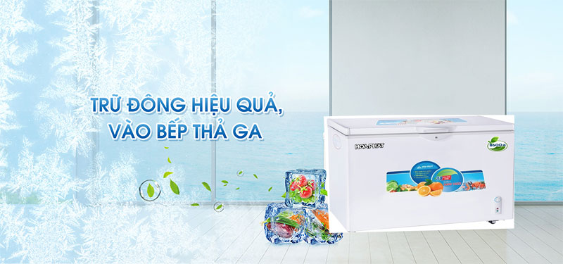 Chức năng của tủ đông Hòa Phát HCF-516S1PĐ1