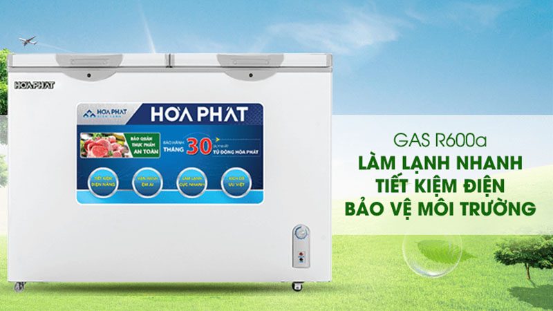 Tủ đông Hòa Phát HCF-606S2N2 - Hàng chính hãng