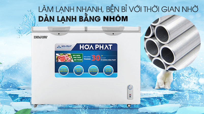 Tủ đông Hòa Phát HCF-606S2N2 - Hàng chính hãng