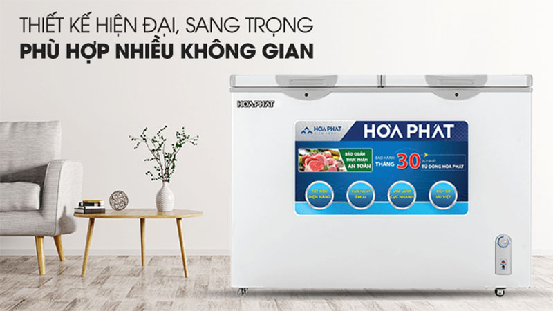 Tủ đông Hòa Phát HCF-606S2N2 - Hàng chính hãng