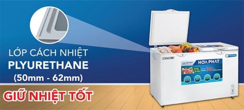 Tủ đông Hòa Phát HCF-606S2N2 - Hàng chính hãng
