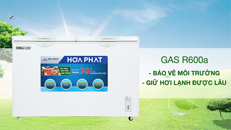 Gas làm lạnh của Tủ đông Hòa Phát HCF-666S1N2