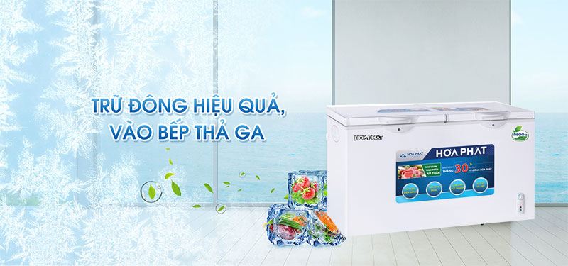 Tủ đông Hòa Phát HCF-666S1PĐ2 - Hàng chính hãng