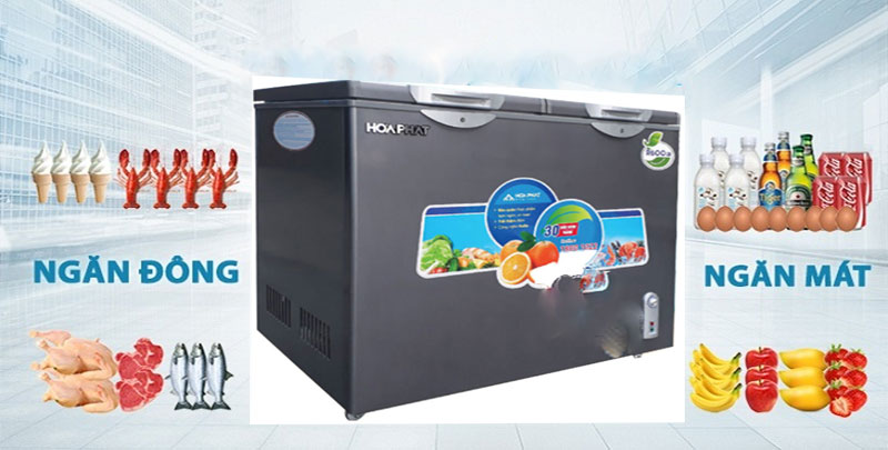 Chức năng của tủ đông Hòa Phát HCF-506S2PĐSH