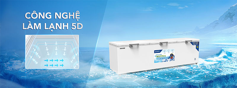 Tủ đông Hòa Phát HPF-AD61190.1 - Hàng chính hãng